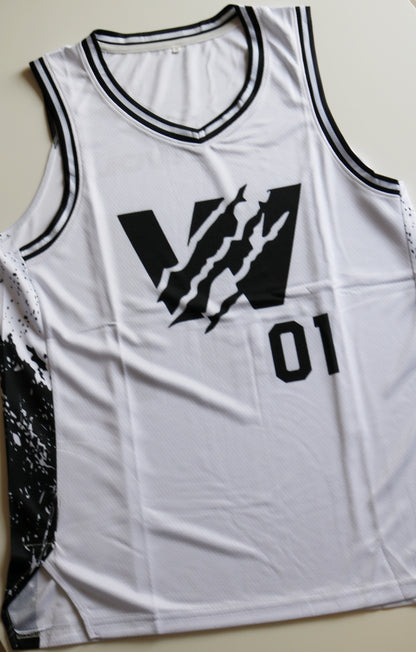 Men’s Basketball Vest - White