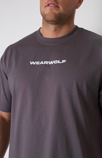 Wearwolf Oversized Tee - Grey