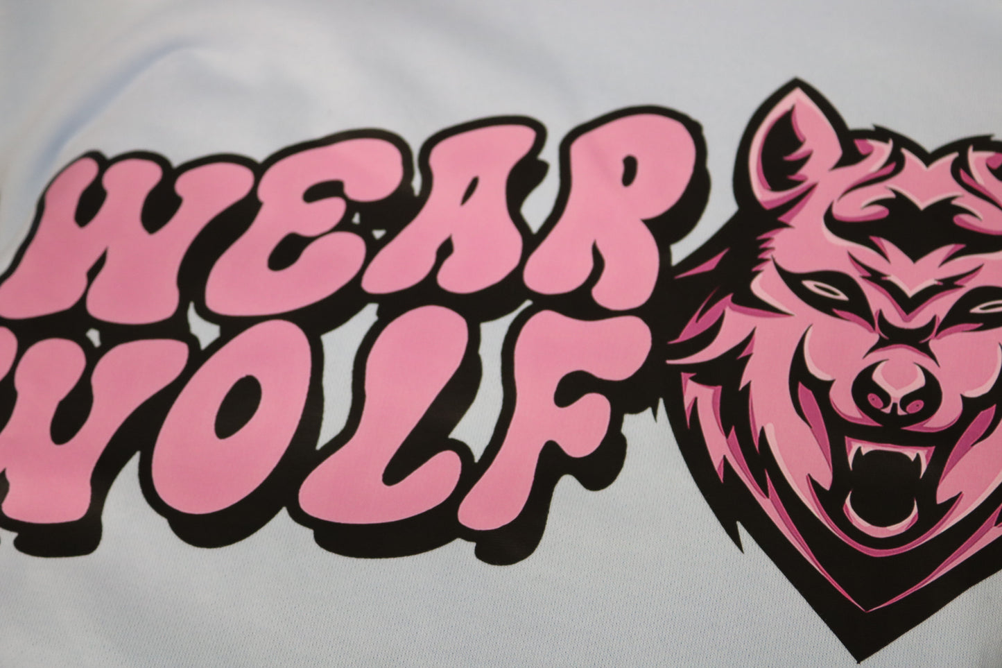 Wolf Sweatshirt - Blue/Pink