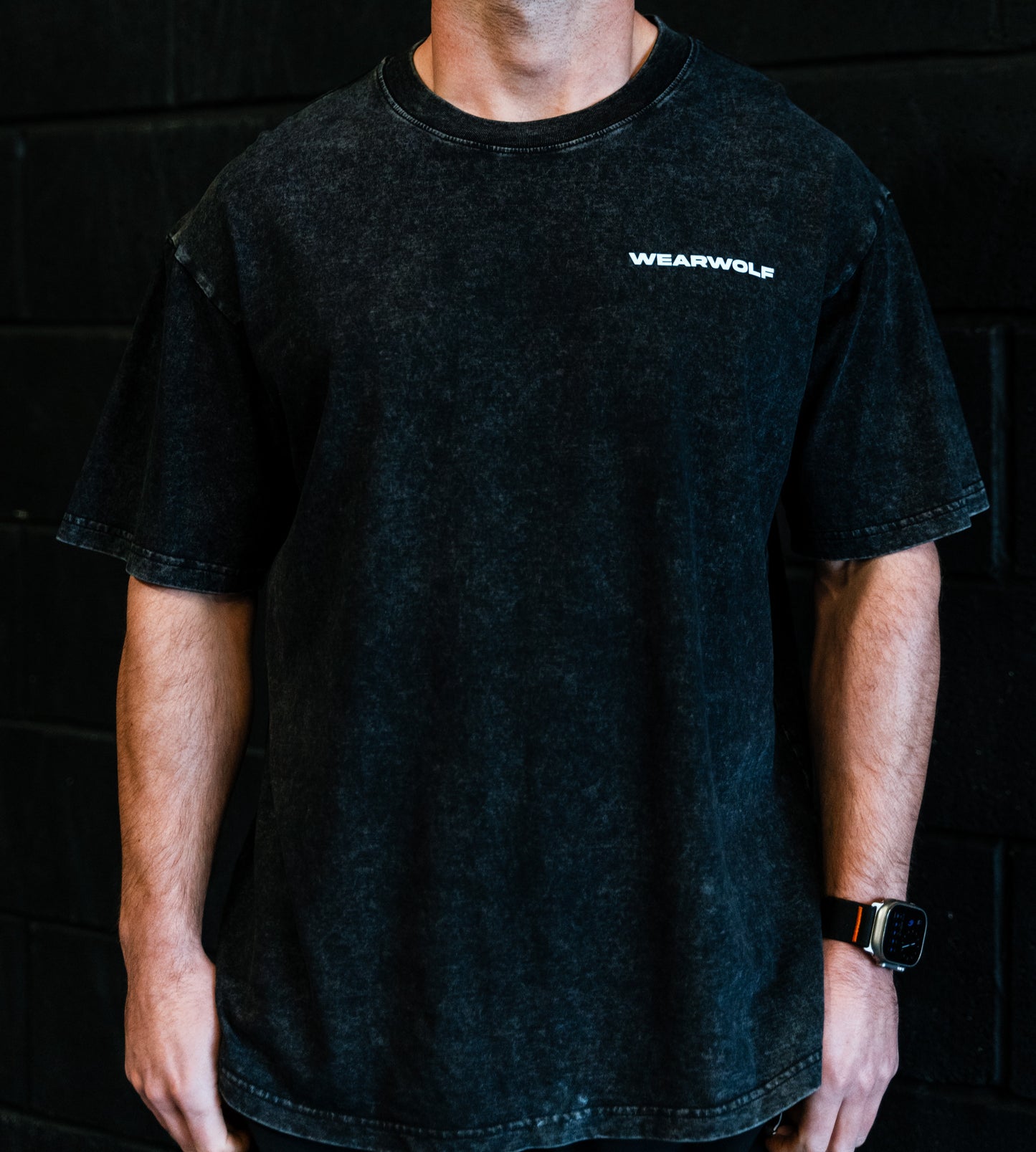 Shut Up & Lift Oversize Tee - Black