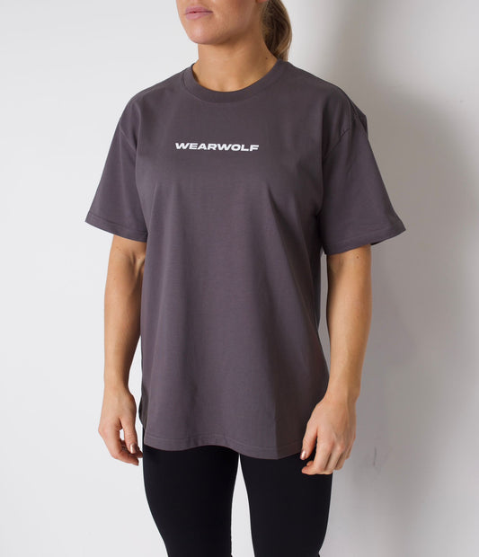 Wearwolf Oversized Tee - Grey