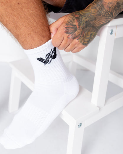 Wearwolf Training Socks - White